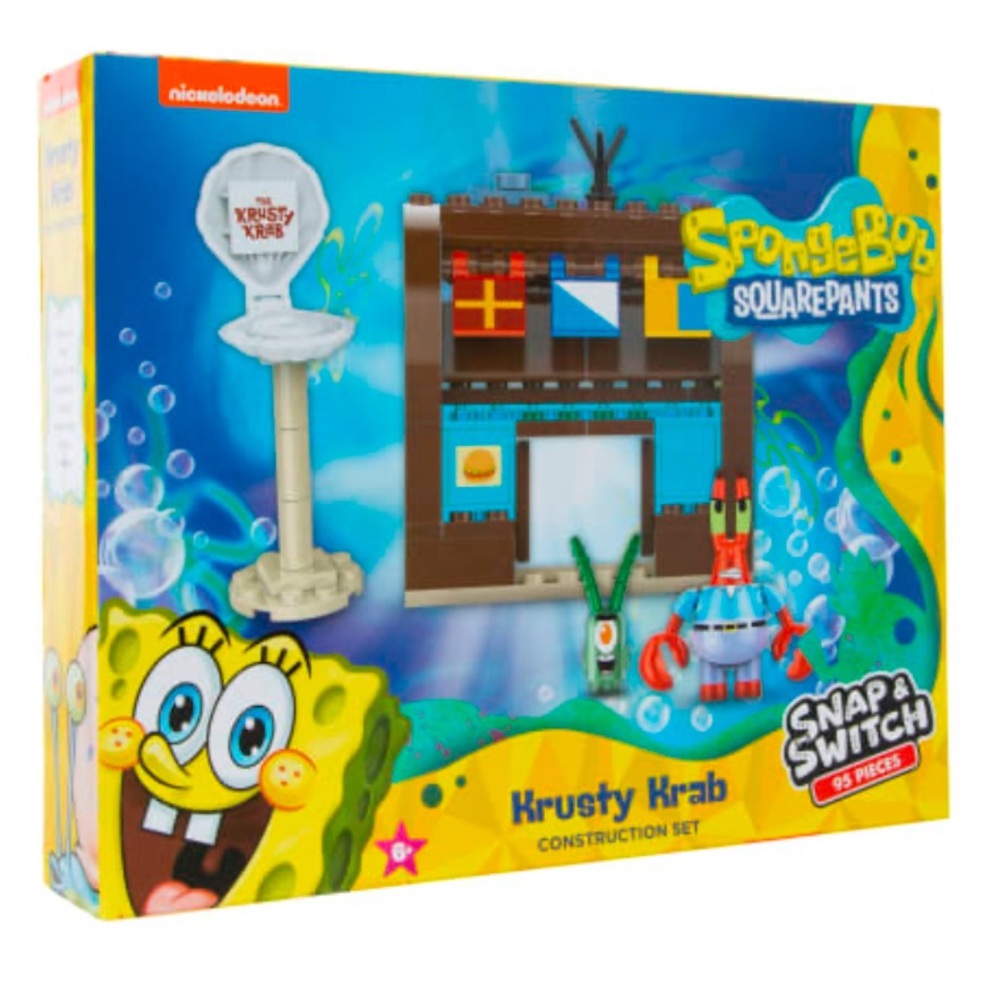 Spongebob Squarepants Krusty Krab Construction Set